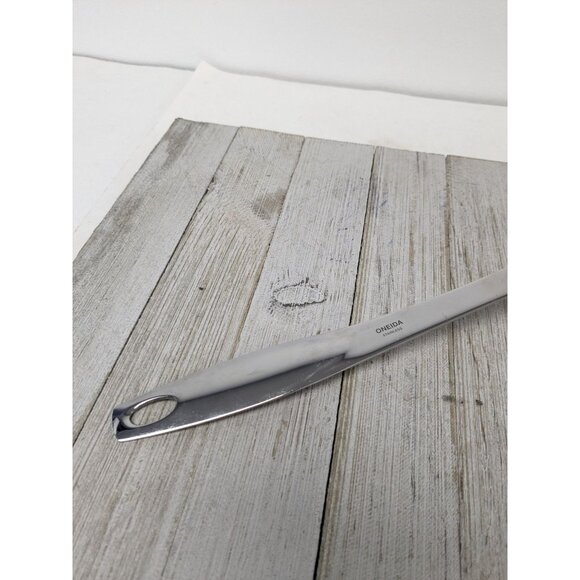 Oneida Slotted Spatula Holes 13” Stainless Steel #1 - Picture 6 of 8